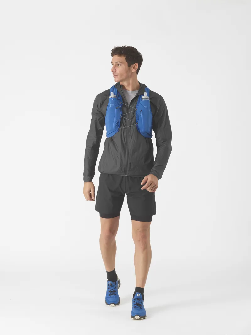Salomon Cross Twinskin Men's Running Short in Deep Black-7